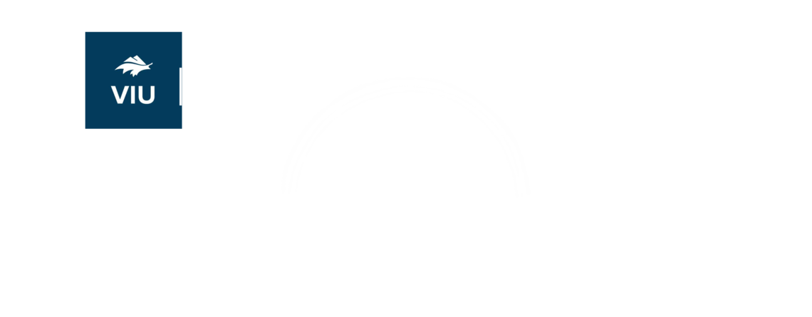 VIU Education Abroad banner composed of a book opening on the horizon, a circle extending from the pages and a bird in flight along the edge of the circle. Broaden your horizons.