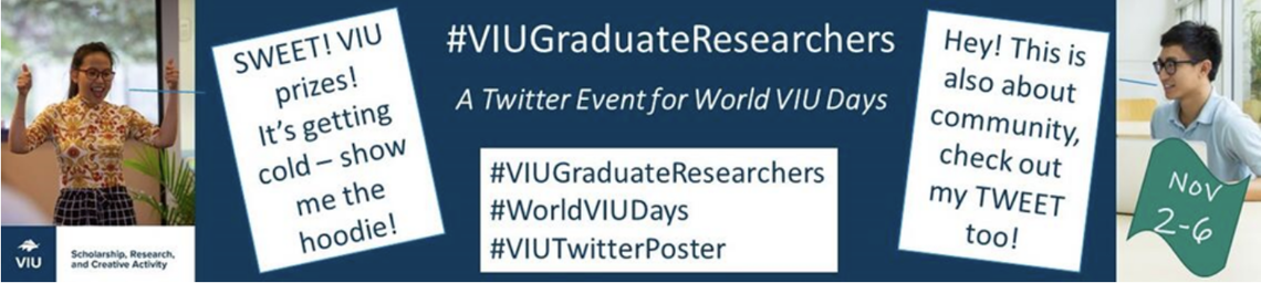 VIU Graduate Researchers Banner