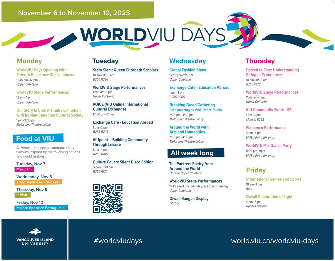 WorldVIU Days 2023 Full Schedule