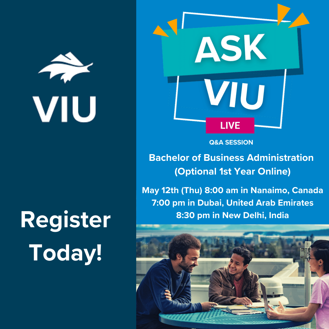 Ask VIU Q & A:: BBA (Optional First Year Online)