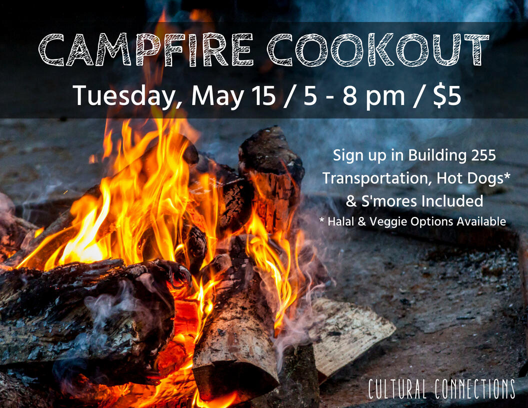 Cultural Connections - Campfire Cookout - May 15, 2018