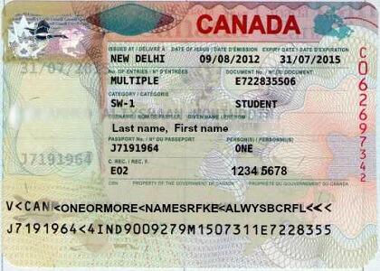 Visa sample