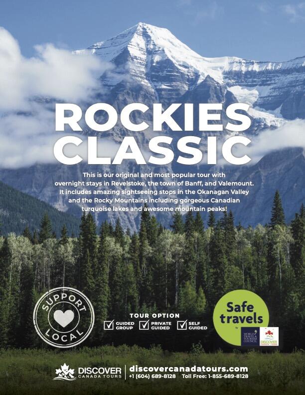 Discover Canada Tours - Rockies Summer Classic Tour