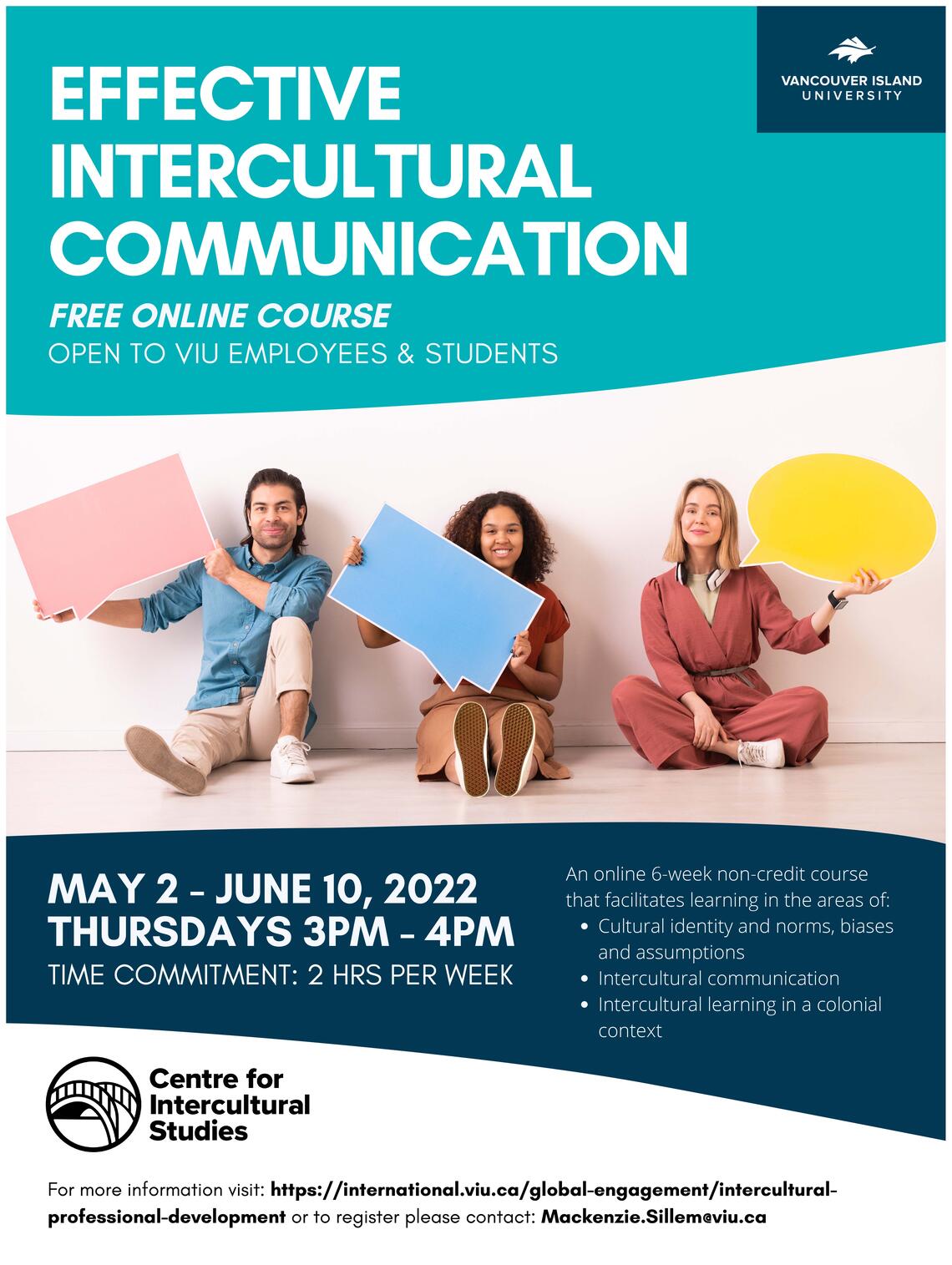 Poster for Effective Intercultural Communication Course