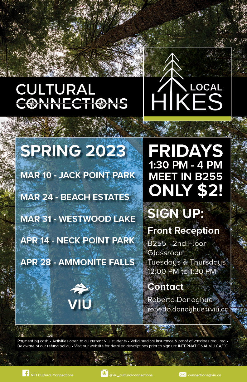 CC Local Hikes - Spring Semester 2023