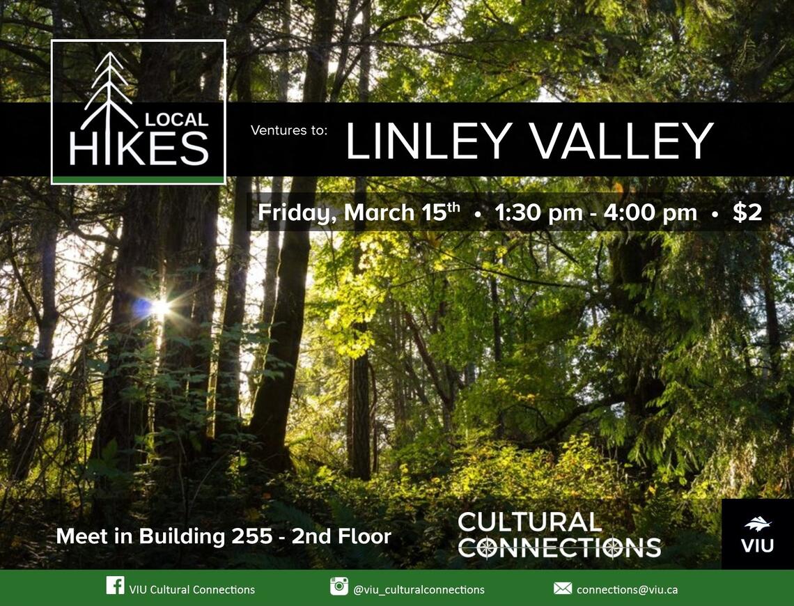VIU Cultural Connections - Local Hikes - Linley Valley
