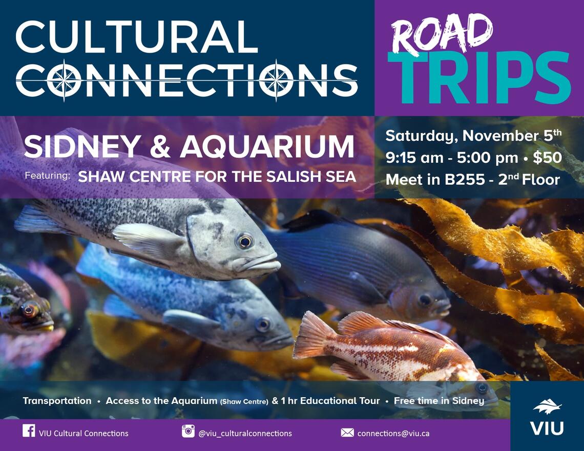CC Road Trips - Sidney & Salish Sea Aquarium