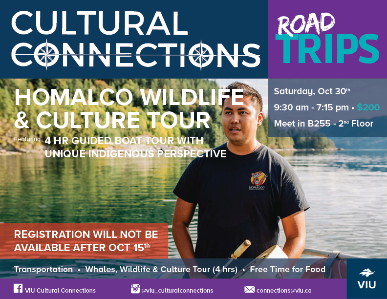 CC Road Trips - Homalco Whales, Wildlife & Culture Tour
