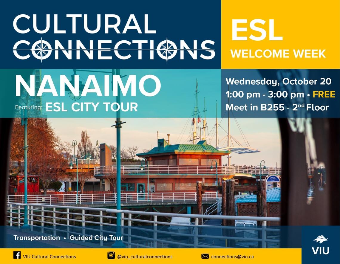 ESL Orientation - Nanaimo City Tour