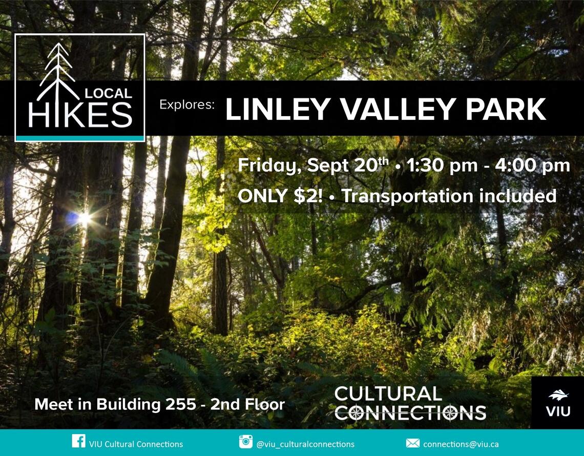 VIU - Cultural Connections - Local Hikes - Linley Valley