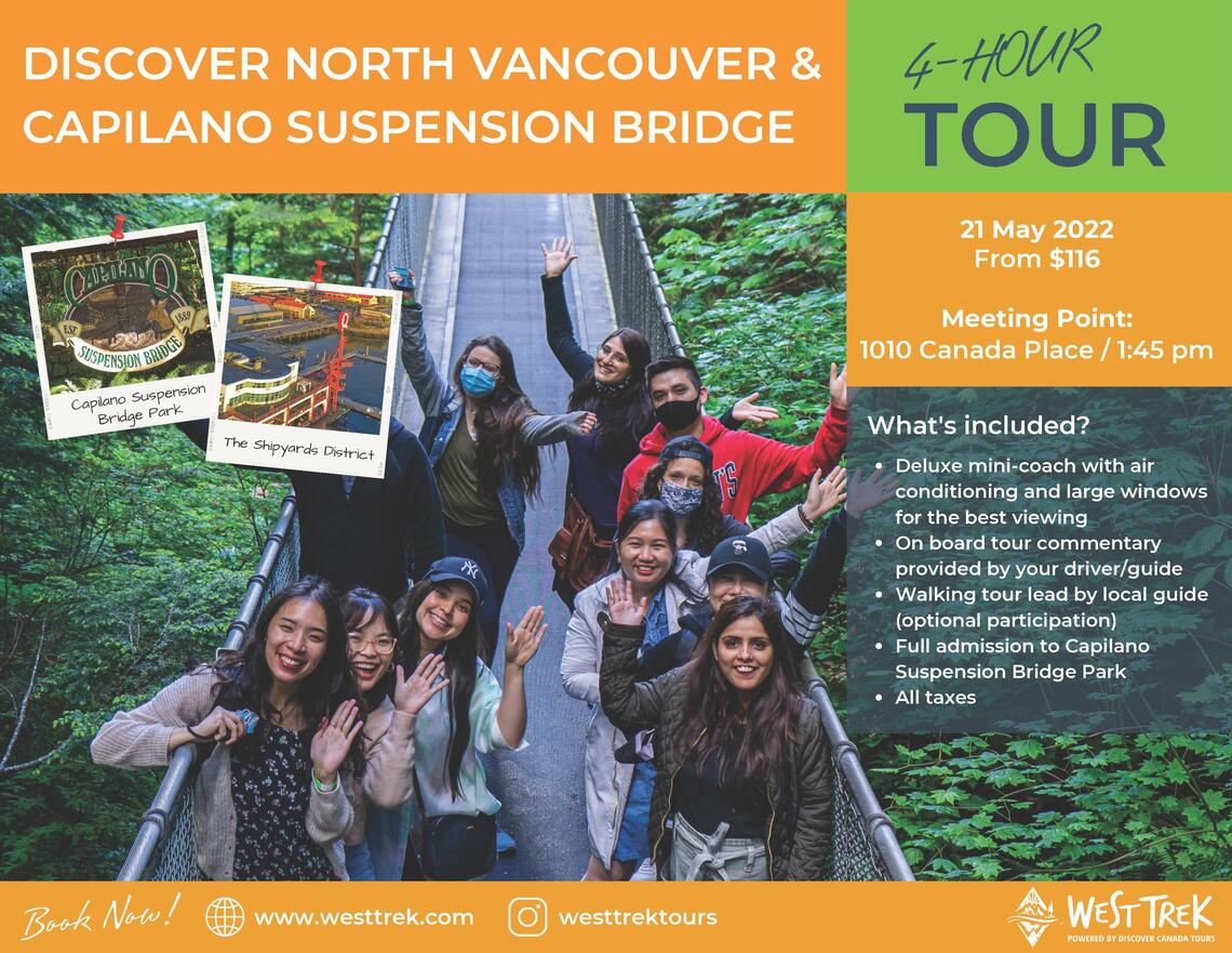 Discover North Vancouver & Capilano Suspension Bridge 