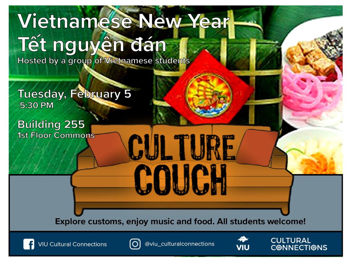 VIU Culture Couch Vietnamese New Year Feb 5 2019