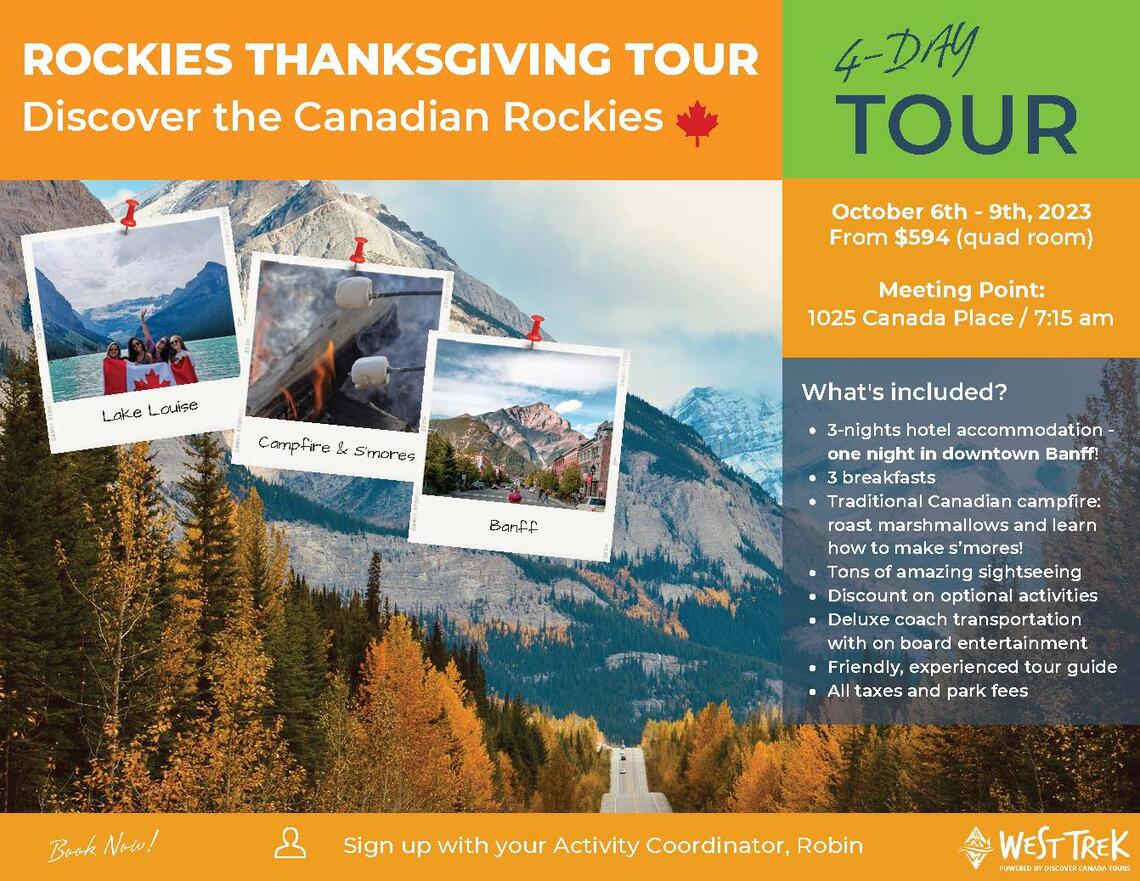 Rockies Thanksgiving Tour